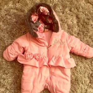 Juicy baby snowsuit